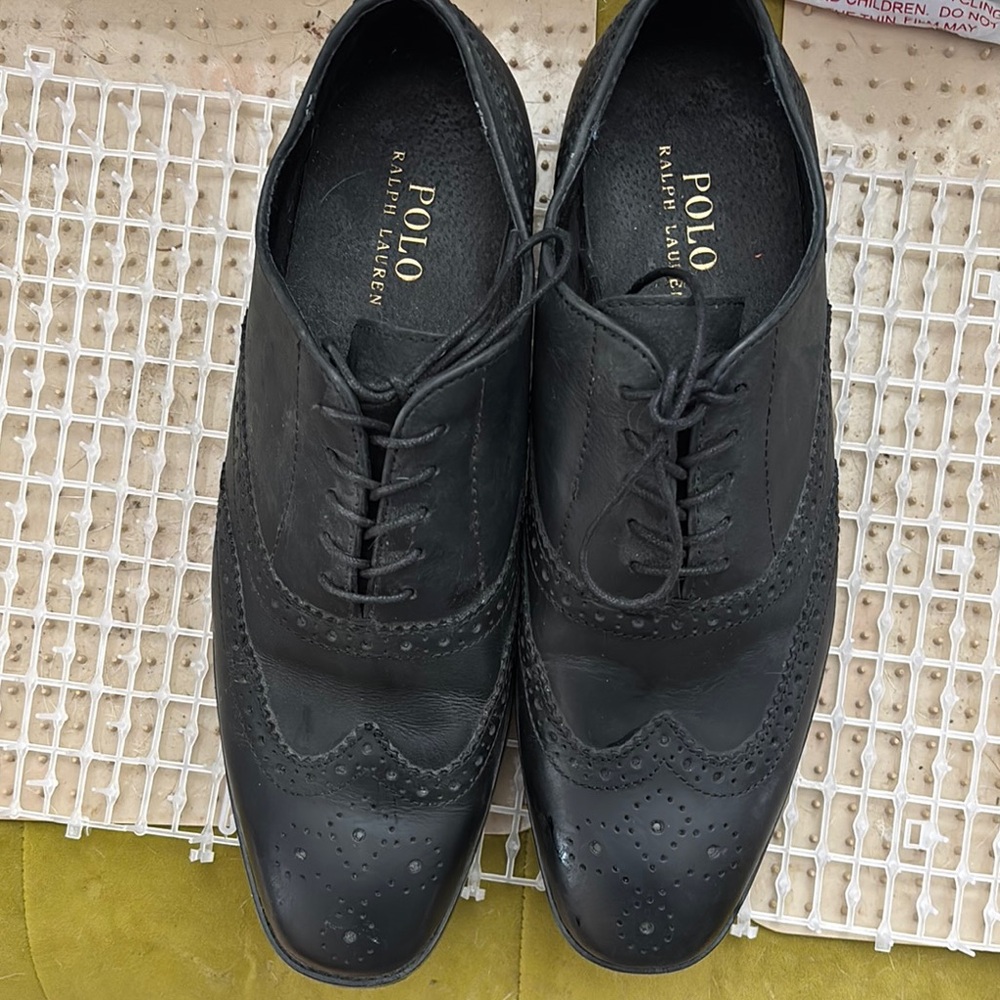 Polo by Ralph Lauren Men's Black Dress Shoes